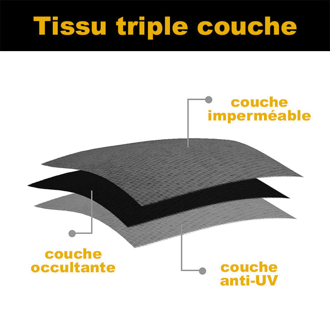 Outdoor Vorhang mit tropischem Dschungelmuster