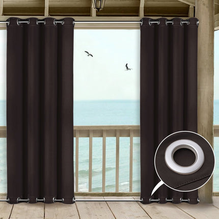 Wasserfester Outdoor-Vorhang für die Terrasse