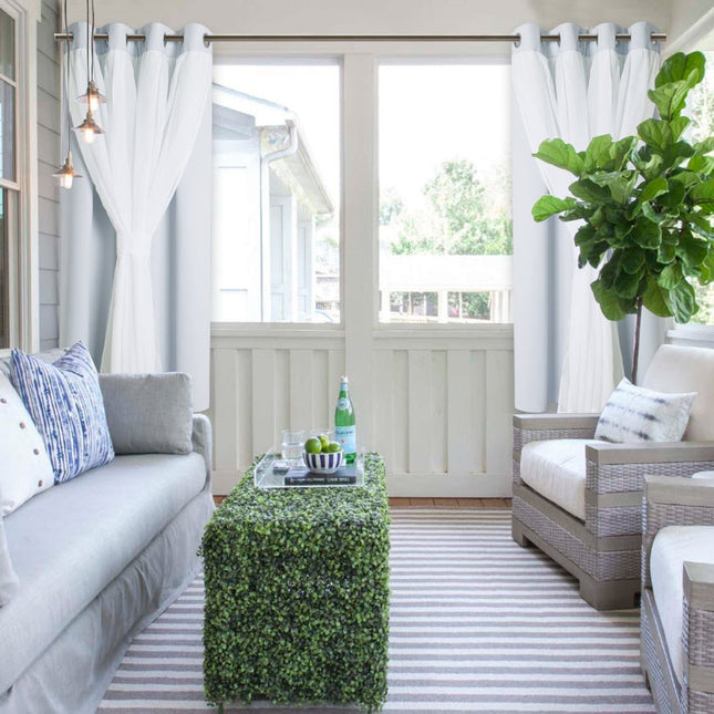 Wetterfester Outdoor Vorhang für Balkon