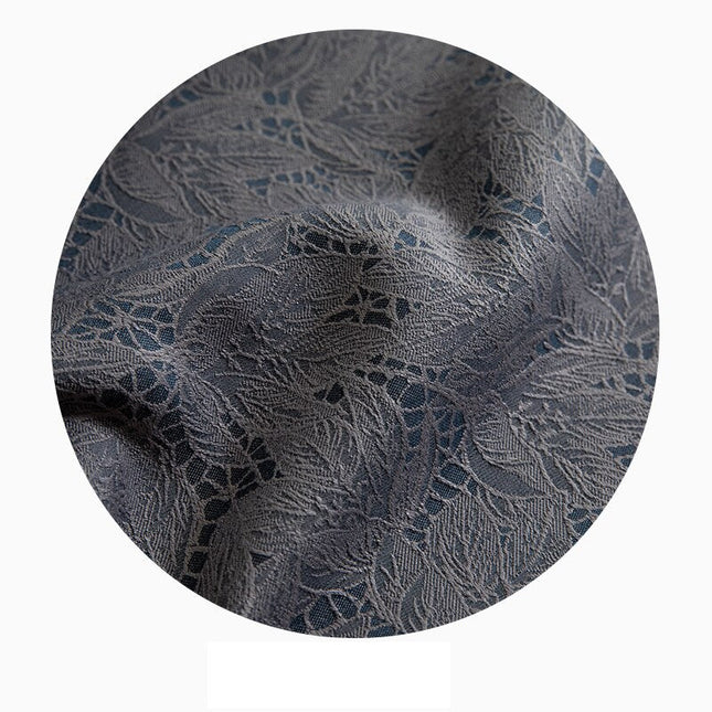 Jacquard Verdunkelungsvorhang in Anthrazitgrau