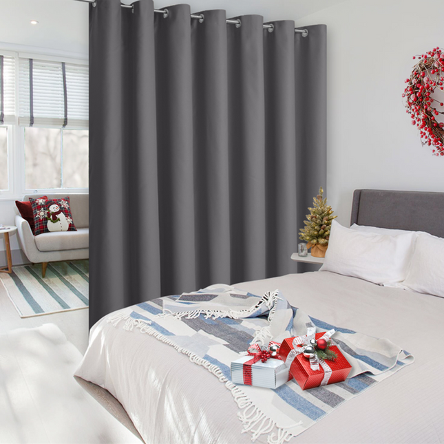 Blickdichter Verdunkelungsvorhang für das Schlafzimmer