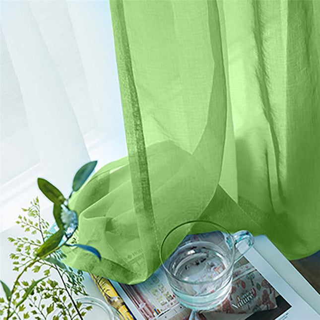 Leichter transparenter Voile Vorhang