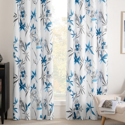 Vorhang Bryne mit floralem Bambus-Design
