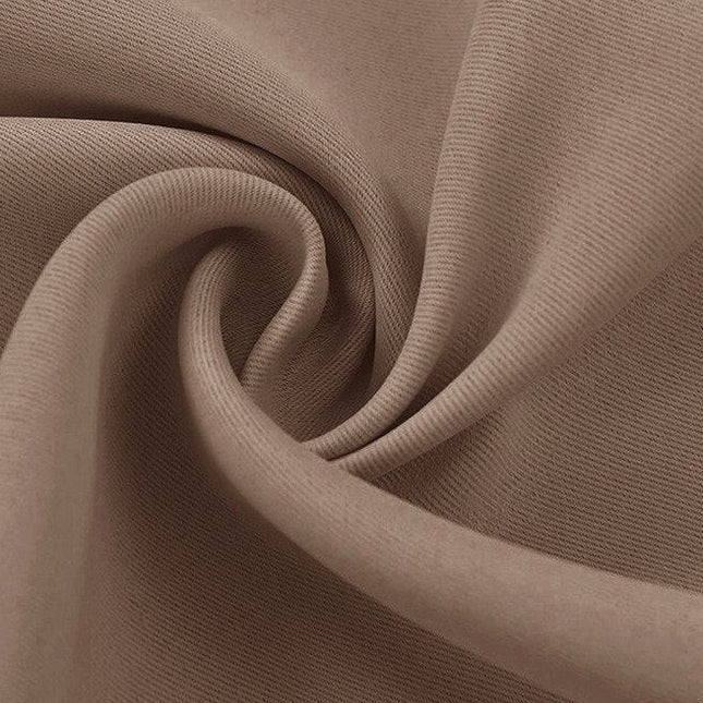 Verdunkelungsvorhang blickdicht Farbe Taupe