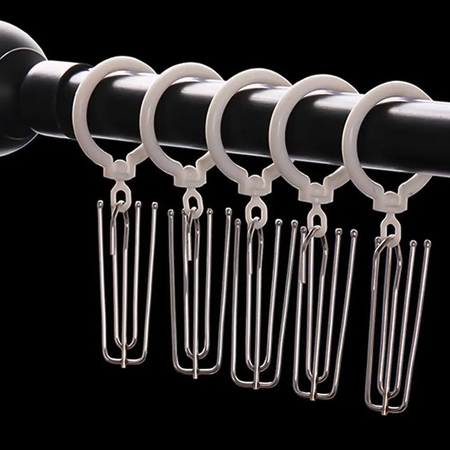 Faltenlegehaken für Gardinen aus Metall