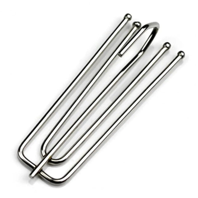 Faltenlegehaken für Gardinen aus Metall