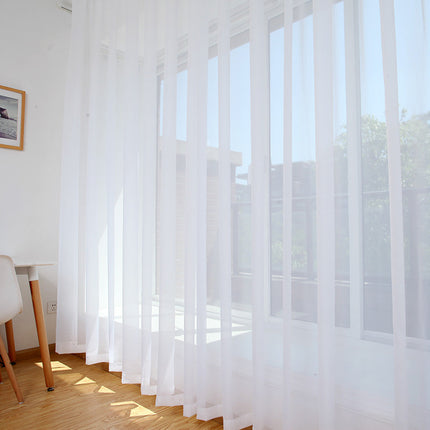 Transparente Outdoor Gardine für Balkon