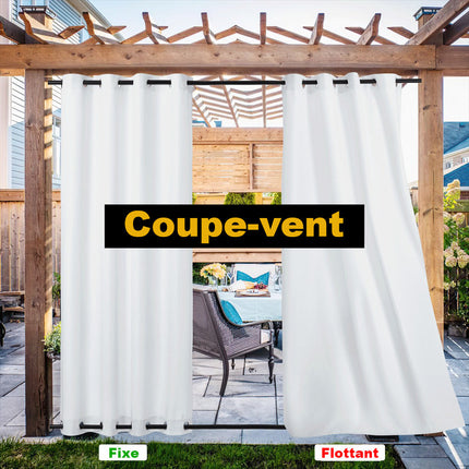 Pavillon-Vorhang Sungei wetterfest mit Ösen