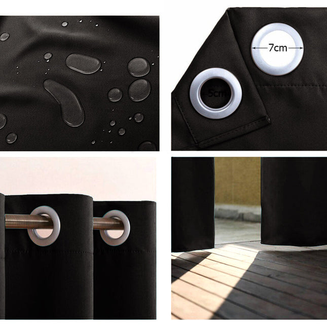Pergola Vorhang als Wind- und Sichtschutz